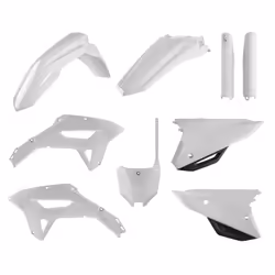 POLISPORT Kit plastiques - blanc (21-22) Honda CRF450RX