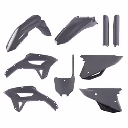 POLISPORT Kit plastiques - gris nardo (21-22) Honda CRF450RX