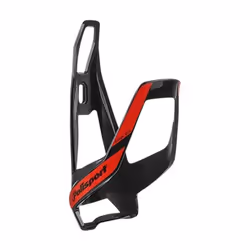 Porte-bidon - Polisport - Bottle Cage Pro - Noir/Rouge - 35 g - Léger et pratique