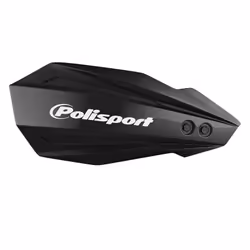 POLISPORT Protège-mains MX Bullit, blanc, taille 10 mm