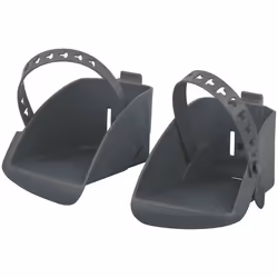 Polisport 8634400029 - Repose-Pieds + Sangles de Rechange pour Chaise modele Bubbly Maxi en Gris Anthracite