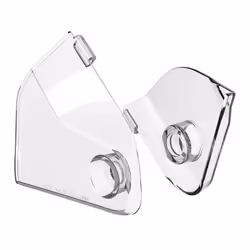 POLISPORT Protection de plaques latérales transparent