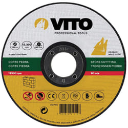 Vito - Disque à tronçonner la Pierre Diamètre 230 mm Alésage 22,5 mm