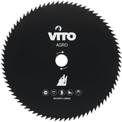 Vito - Lame de coupe pour débroussailleuse 80 dents Ø255mm Alesage 25.4