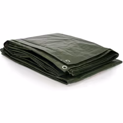 Bâche de protection indéchirable et hydrofuge VITO 5 x 8 m Épaisseur 120 g/m² Bâche de protection imperméable, bâche bois ave ...