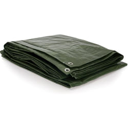 Vito - Bâche plastique 5 x 8 m Verte Protection Anti uv