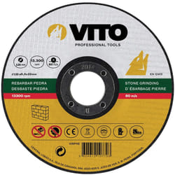 Vito - Disques spécial Pierre Diam 125 mm Alésage 22 mm