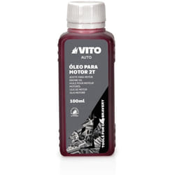 Huile moteur 2 Temps 1L Lubrifiant Semi Synthétique Tronçonneuse, Débroussailleuse, Taille-haie, Scooter Vito