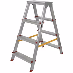 L'échelle double 4 marches VITO est très pratique et polyvalente. Cet escabeau double pliable vous permet un usage intensif, ...