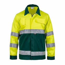 Blouson de travail Jaune FLUO Taille M Veste 5 poches haute visibilité VITO
