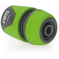 Raccord rapide tuyau arrosage Aquastop 19 mm 3/4" VITO avec arrêt automatique