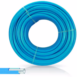 Traité anti UV et composé de 3 couches PVC dont une en maille tricot, ce tuyau d'arrosage de la gamme VITO est un produit hau ...