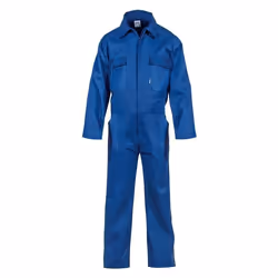 Combinaison de Travail 5 poches Bleu Taille L Polyester/Coton VITO