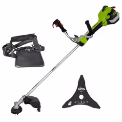La débroussailleuse thermique VITO 47cm³ représente un outil robuste et performant, parfaitement adapté pour l'entretien prof ...