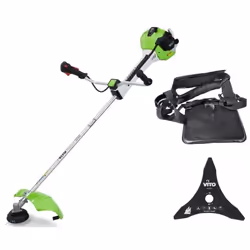 La Débroussailleuse thermique VITO est très puissante, doté d'un moteur à essence 2 temps 52 cm³, elle dispose d'une vitesse ...