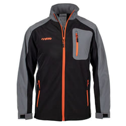 Vito - Veste polaire imperméable noire Taille l mixte 65 % polyester, 35% coton