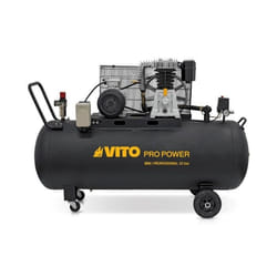 Compresseur dair à Courroie triphasé 300L 10 Bar 4000W 5.5CV VITO 500L/min.