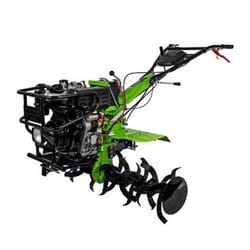 Motoculteur thermique diesel 12CV 4T Transmission directe Fraises et Butteur double Vito