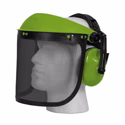 Améliorez votre sécurité avec notre casque de protection spécialisé pour les travaux de jardinage, tronçonnage et débroussail ...
