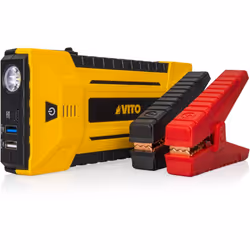Le booster de démarrage multifonction VITO 17000 mAh convient parfaitement aux véhicules possédant des batteries de 12V. (Voi ...