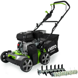 Scarificateur Démousseur 5,4CV 212cm3 Coupe 40cm Lames et ressorts Vito