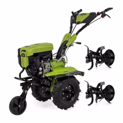 Description générale Ce motoculteur VITO est un appareil polyvalent à moteur thermique 4 temps, fonctionnant à l'essence et o ...