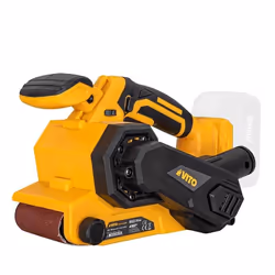 Ponceuse à bande 20V Ponçage 76 x 120 mm Vendu sans Batterie Ni chargeur VITO