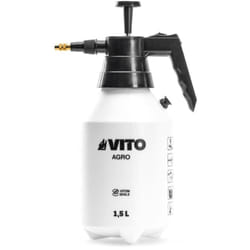 Pulvérisateur à main 1.5L spécial Produits Agressifs Jardin - Pulvérisateur à Pression + 4 Buses Interchangeables Vito