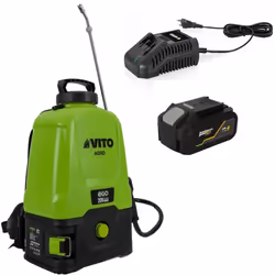 Découvrez le tout nouveau pulvérisateur dorsal à batterie rechargeable au lithium 20V de la marque VITO, un compagnon fiable  ...