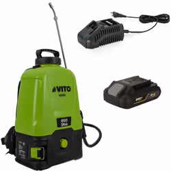 Découvrez le tout nouveau pulvérisateur dorsal à batterie rechargeable au lithium 20V de la marque VITO, un compagnon fiable  ...