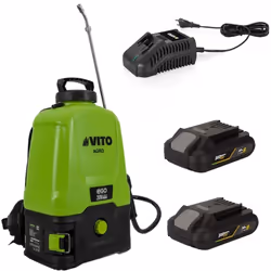 Découvrez le tout nouveau pulvérisateur dorsal à batterie rechargeable au lithium 20V de la marque VITO, un compagnon fiable ...