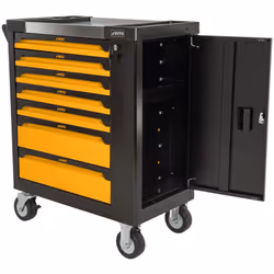 Découvrez la Servante d'Atelier VITO (VITCF7G), un indispensable pour tout atelier ou garage. Avec ses 221 outils de haute qu ...