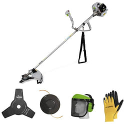 Vito - Débroussailleuse thermique 43Cm3 + Casque de sécurité anti-bruit + Gants de protection