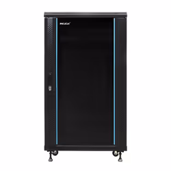 Phasak PHO 6618, Rack autonome, 18U, 800 kg, Verrouillage des touches, Rails de rack, Pieds réglables