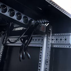 Phasak PHO 6122 étagère 22U Rack autonome Noir