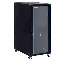 Phasak PHO 6132, Rack autonome, 32U, 800 kg, Verrouillage des touches, Rails de rack, Pieds réglables