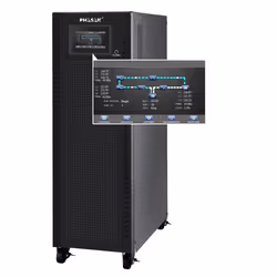 Phasak PH 9293 alimentation d'énergie non interruptible Double-conversion (en ligne) 20 kVA 20000 W 3 sortie(s) CA