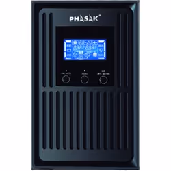 Phasak PH 8020 alimentation d'énergie non interruptible Double-conversion (en ligne) 2 kVA 1800 W 3 sortie(s) CA