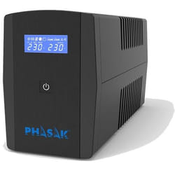 Phasak Sirius alimentation d'énergie non interruptible Interactivité de ligne 2,26 kVA 1320 W 4 sortie(s) CA