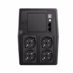 Phasak Esential alimentation d'énergie non interruptible Interactivité de ligne 1 kVA 600 W 4 sortie(s) CA
