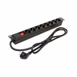 Phasak BNS 1518 protection surtension Noir 8 sortie(s) CA 250 V 1,5 m