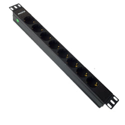 Phasak BNS 3518 protection surtension Noir 8 sortie(s) CA 250 V 1,5 m