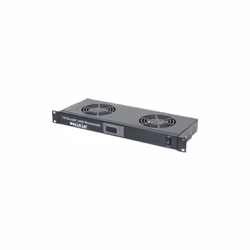 Kit de ventilation 2 refroidisseurs et thermostat 1U noir