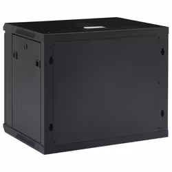 Phasak PHO 2109 étagère 9U Rack monté sur le mur Noir