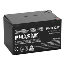 Phasak PHB 1212 Batterie de l'onduleur Sealed Lead Acid (VRLA) 12 V 12 Ah