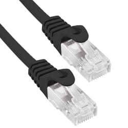 Phasak PHK 1710 câble de réseau Noir 10 m Cat6 U/UTP (UTP)