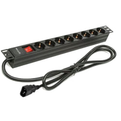 Phasak BNS 3535 protection surtension Noir 8 sortie(s) CA 250 V 2 m