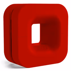 NZXT Puck, Gestion des cordons, Silicone, 147 g, Rouge
