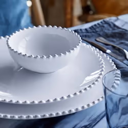 Assiette de présentation Costa Nova Pearl (x6)