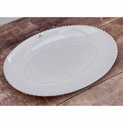 Assiette ovale Costa Nova Pearl